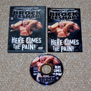 WWE Brock Lesnar: Here Comes the Pain! DVD 2003 Complete Wrestling
